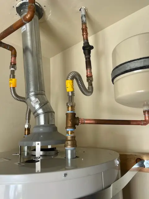 Water heater installation and plumbing repair in Avon